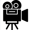 Movie camera icon